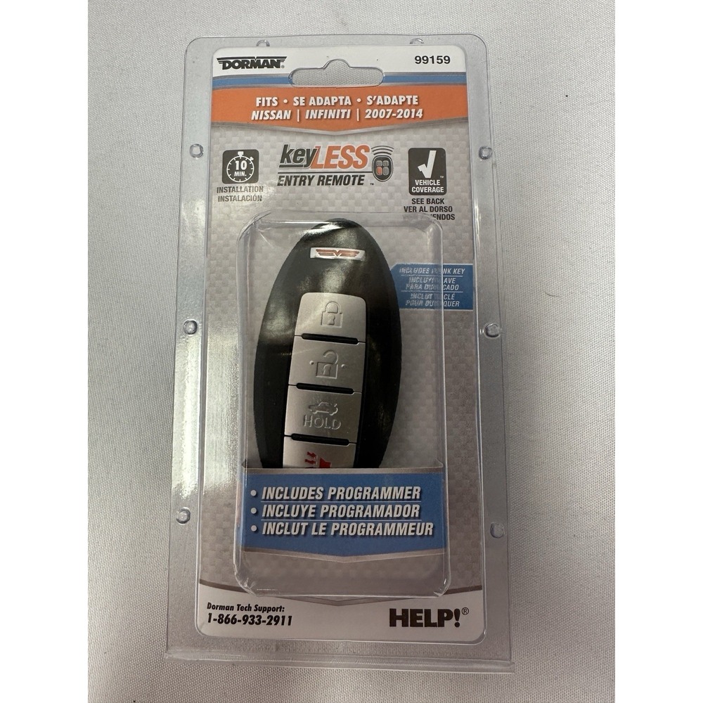 Dorman 99159 Keyless Entry Remote Kit Programmer Nissan Infiniti New Sealed